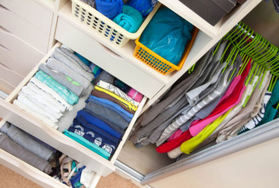 städa din garderob